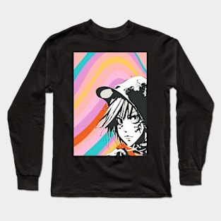 retro anime Long Sleeve T-Shirt